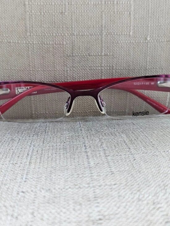 Kensie Women Glasses Frame DAYDREAM Eyewear Half Rim Glasses New main image 12